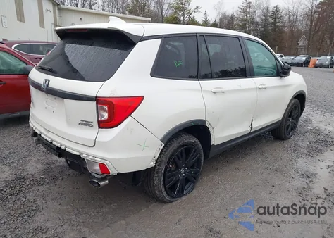 2019 Honda Passport Sport from USA, damaged, VIN 5FNYF8H25KB013756